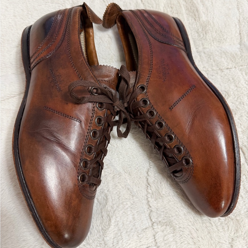 $400 Pantofola D’Oro Superleggera Superstar Extra Classic Leather Shoes 9.5 - Picture 4 of 10